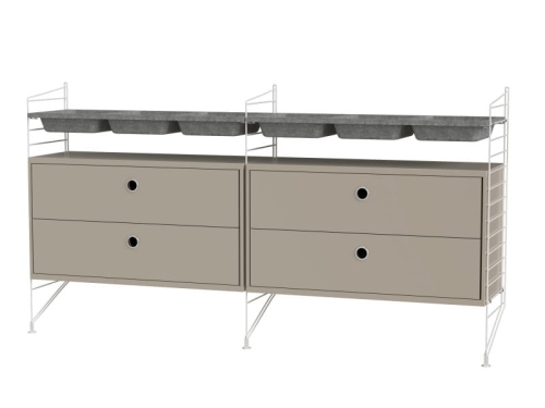Konfiguracja BEDROOM G String Furniture różne warianty