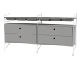 Konfiguracja BEDROOM G String Furniture różne warianty