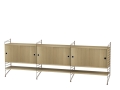 Konfiguracja LIVING ROOM F String Furniture różne warianty 