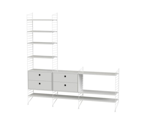 Konfiguracja LIVING ROOM J String Furniture różne warianty 