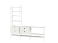 Konfiguracja LIVING ROOM J String Furniture różne warianty 