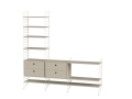 Konfiguracja LIVING ROOM J String Furniture różne warianty 