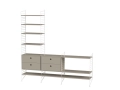 Konfiguracja LIVING ROOM J String Furniture różne warianty 