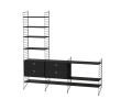 Konfiguracja LIVING ROOM J String Furniture różne warianty 