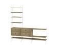 Konfiguracja LIVING ROOM J String Furniture różne warianty 