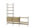Konfiguracja LIVING ROOM J String Furniture różne warianty 