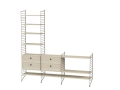 Konfiguracja LIVING ROOM J String Furniture różne warianty 