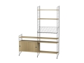 Konfiguracja LIVING ROOM K String Furniture różne warianty