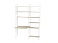 Konfiguracja WORKSPACE B String Furniture różne warianty 