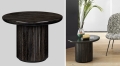 Stolik  okrągły  Moon  Wood GUBI cena od: