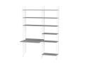Konfiguracja WORKSPACE B String Furniture różne warianty 