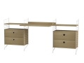 Konfiguracja WORKSPACE C String Furniture różne warianty 