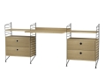 Konfiguracja WORKSPACE C String Furniture różne warianty 