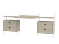 Konfiguracja WORKSPACE C String Furniture różne warianty 