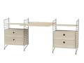 Konfiguracja WORKSPACE C String Furniture różne warianty 