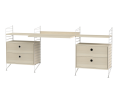 Konfiguracja WORKSPACE C String Furniture różne warianty 