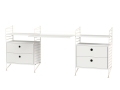 Konfiguracja WORKSPACE C String Furniture różne warianty 