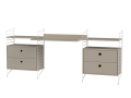 Konfiguracja WORKSPACE C String Furniture różne warianty 
