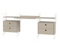 Konfiguracja WORKSPACE C String Furniture różne warianty 