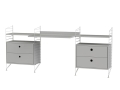 Konfiguracja WORKSPACE C String Furniture różne warianty 