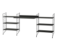 Konfiguracja WORKSPACE D String Furniture różne warianty 