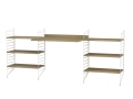 Konfiguracja WORKSPACE D String Furniture różne warianty 