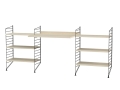 Konfiguracja WORKSPACE D String Furniture różne warianty 