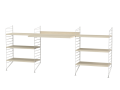 Konfiguracja WORKSPACE D String Furniture różne warianty 