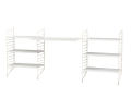 Konfiguracja WORKSPACE D String Furniture różne warianty 