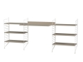 Konfiguracja WORKSPACE D String Furniture różne warianty 