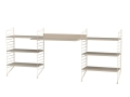 Konfiguracja WORKSPACE D String Furniture różne warianty 