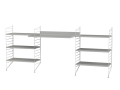 Konfiguracja WORKSPACE D String Furniture różne warianty 