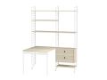 Konfiguracja WORKSPACE E String Furniture różne warianty 
