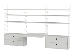 Konfiguracja WORKSPACE F String Furniture różne warianty 