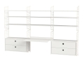 Konfiguracja WORKSPACE F String Furniture różne warianty 