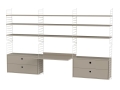 Konfiguracja WORKSPACE F String Furniture różne warianty 