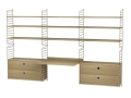 Konfiguracja WORKSPACE F String Furniture różne warianty 