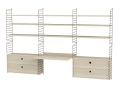 Konfiguracja WORKSPACE F String Furniture różne warianty 