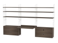 Konfiguracja WORKSPACE F String Furniture różne warianty 