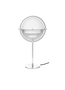 Lampa stołowa MULTI-LITE chrome/white Gubi