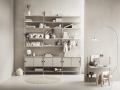 Półka beżowa zestaw 3 sztuki STRING Furniture różne warianty
