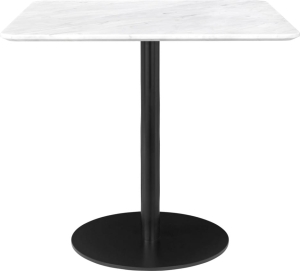 Stół do jadalni czarny 1.0 80 x 80 GUBI różne warianty 