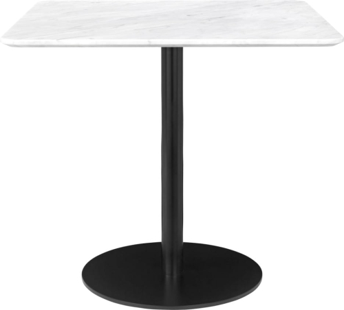 Stół do jadalni czarny 1.0 80 x 80 GUBI różne warianty 