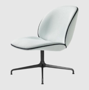 Fotel BEETLE krzyżowa podstawa Gubi