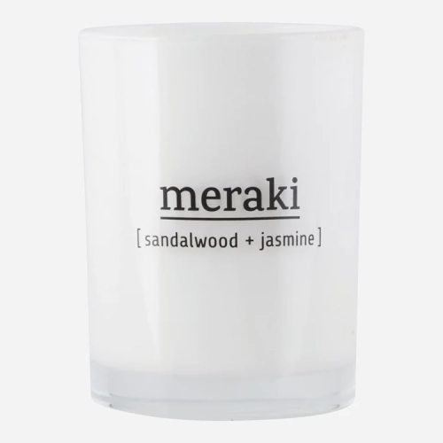 Świeca zapachowa Sandalwood & Jasmine Meraki ostatnie sztuki