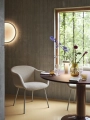 Fiber Soft Fotel z drewnianymi nogami Muuto