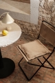 Stolik kawowy Mineral 60 cm z marmurowym blatem Ferm Living 