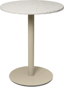 Stolik kawowy Mineral 60 cm z marmurowym blatem Ferm Living 