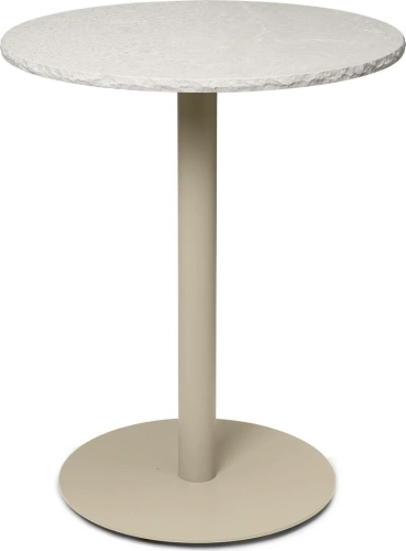Stolik kawowy Mineral 60 cm z marmurowym blatem Ferm Living 