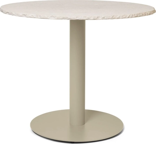 Stół Mineral 90 cm z marmurowym blatem Ferm Living